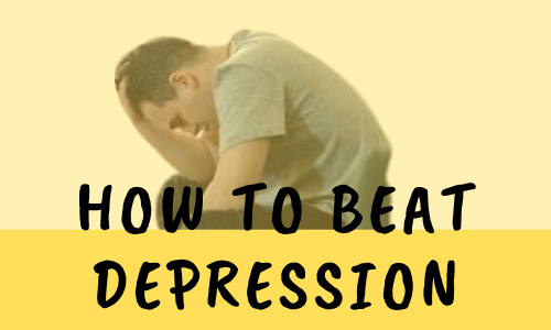 how to beat male depression