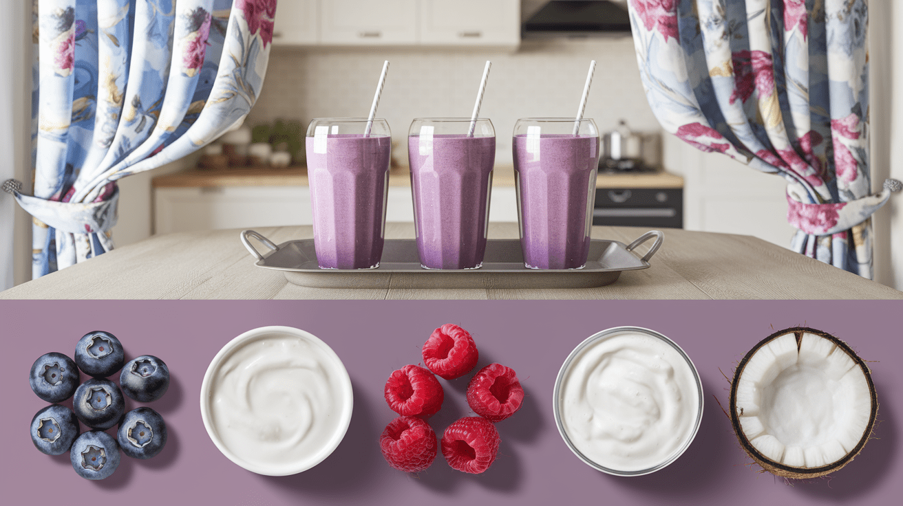 blueberry smoothie