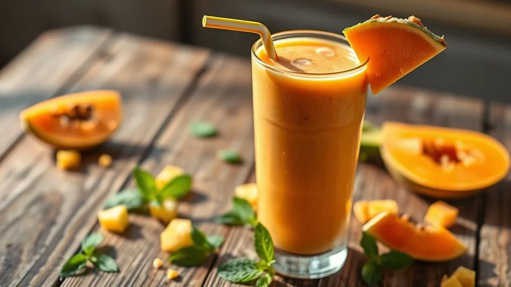 tropical fruit smoothie blend